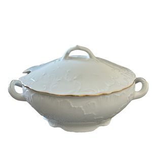 ERIKA PORZELLAN Royal Bavarian China Dish Tureen Punch Bowl Vintage